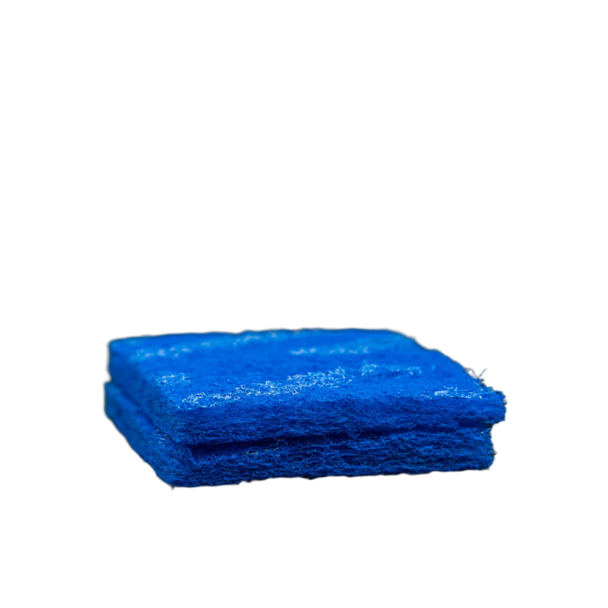 Set of two blue 3M scrub pads, perfect for prepping automotive and flat glass surfaces before applying window film. Great for cleaning and contaminant removal.