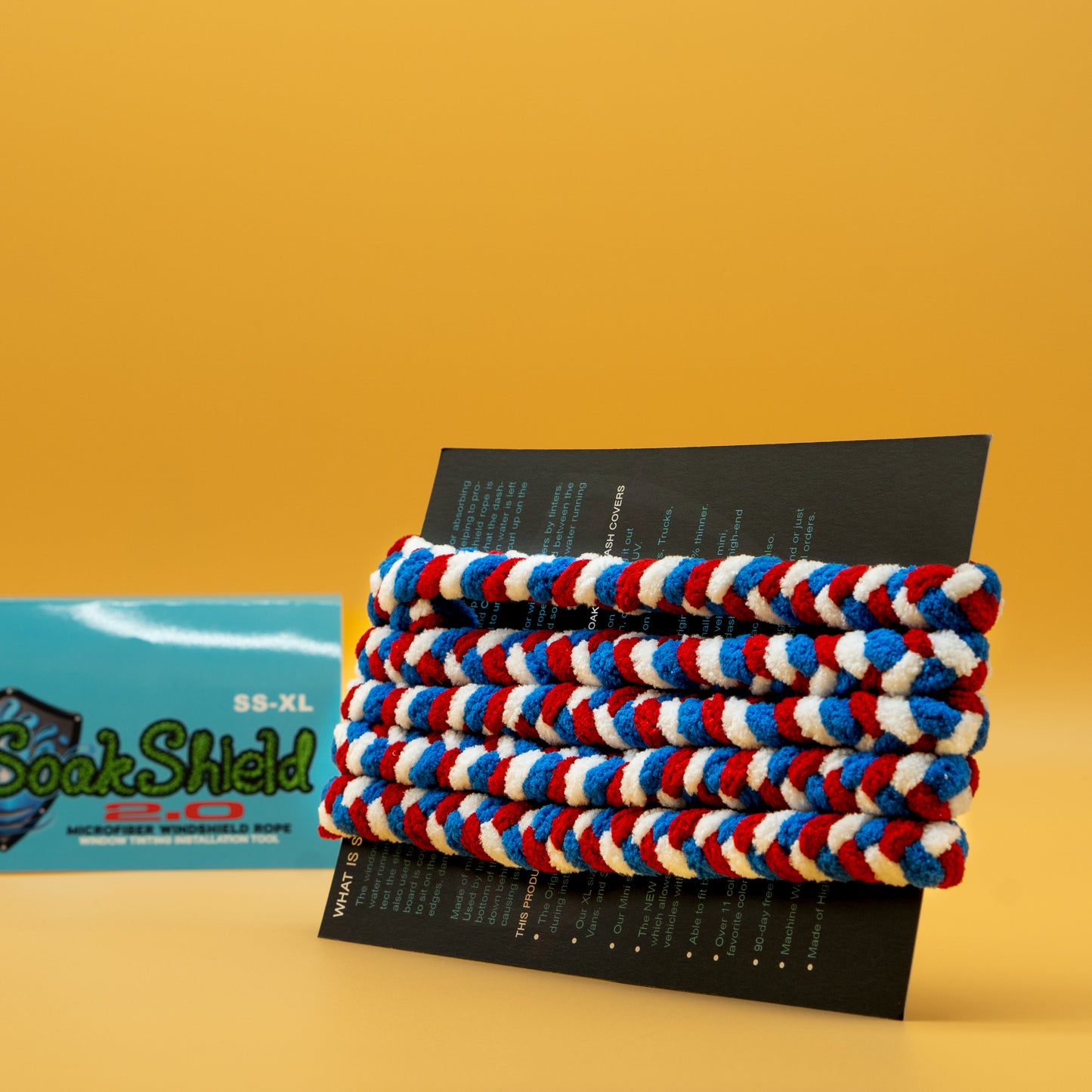 SoakShield 2.0 - Microfiber Windshield Rope