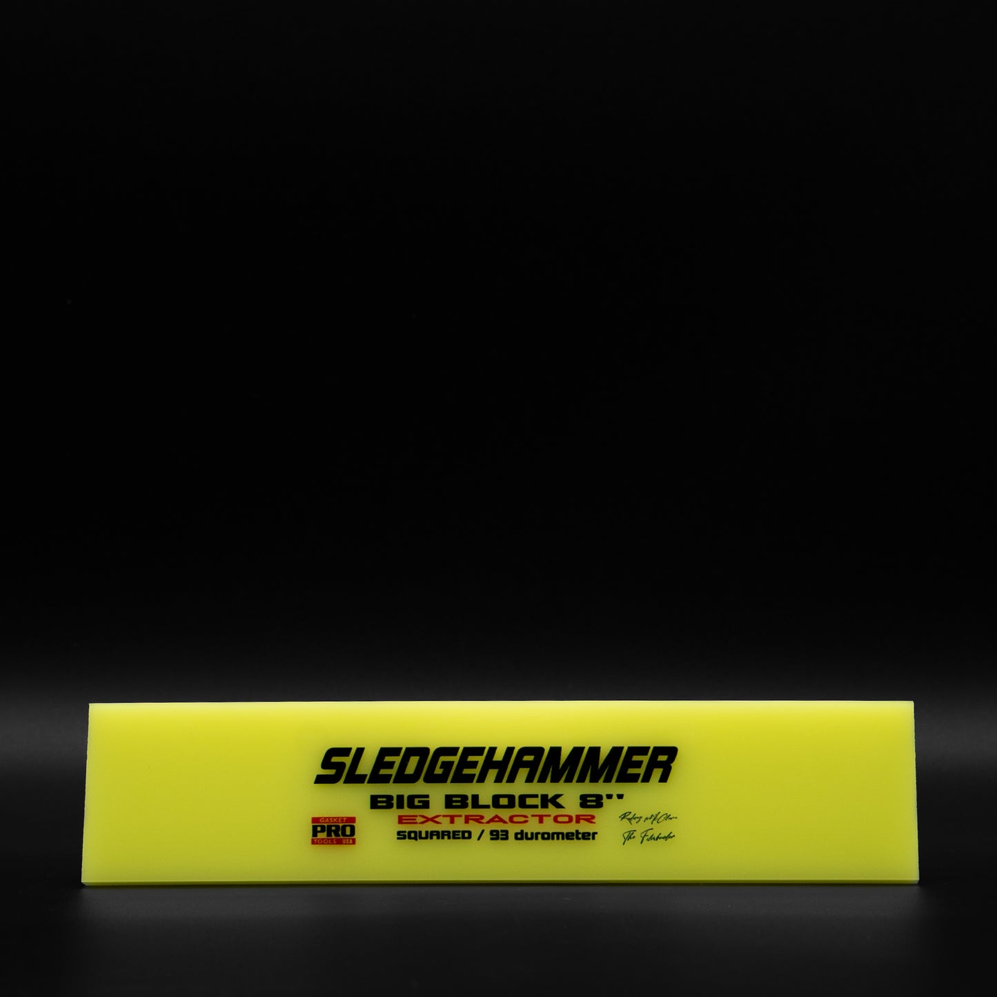 Block Cut Sledgehammer - 93 Duro Flat Glass/Security Film Blade