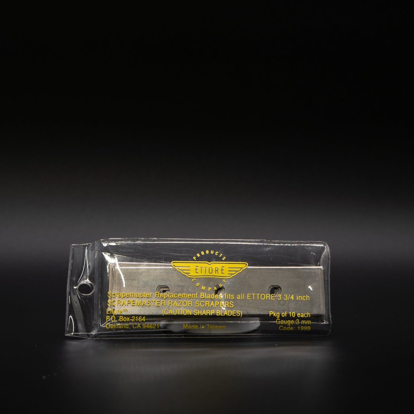 Ettore Replacement Scrapemaster 3-3/4 Inch Blades (10-Pack)