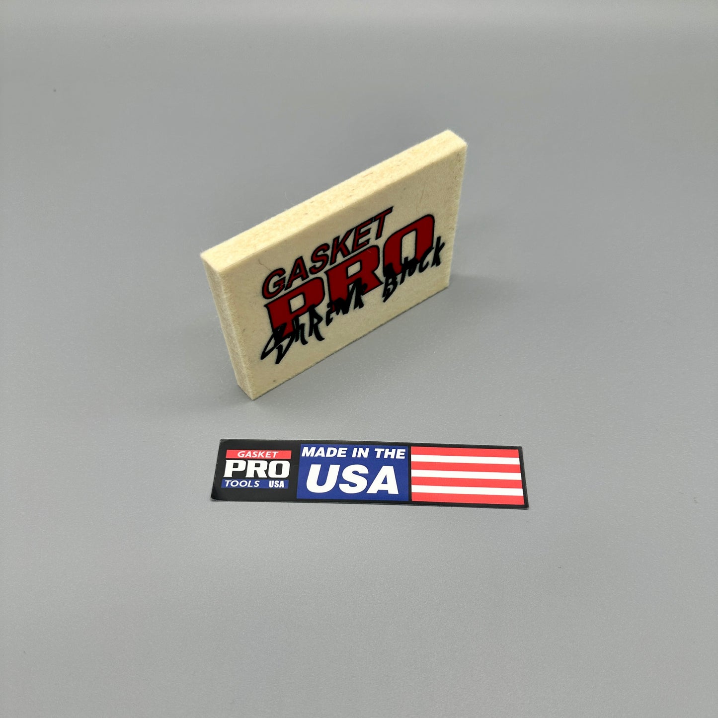 Felt/Wool Shrink Block by Gasket Pro Tools