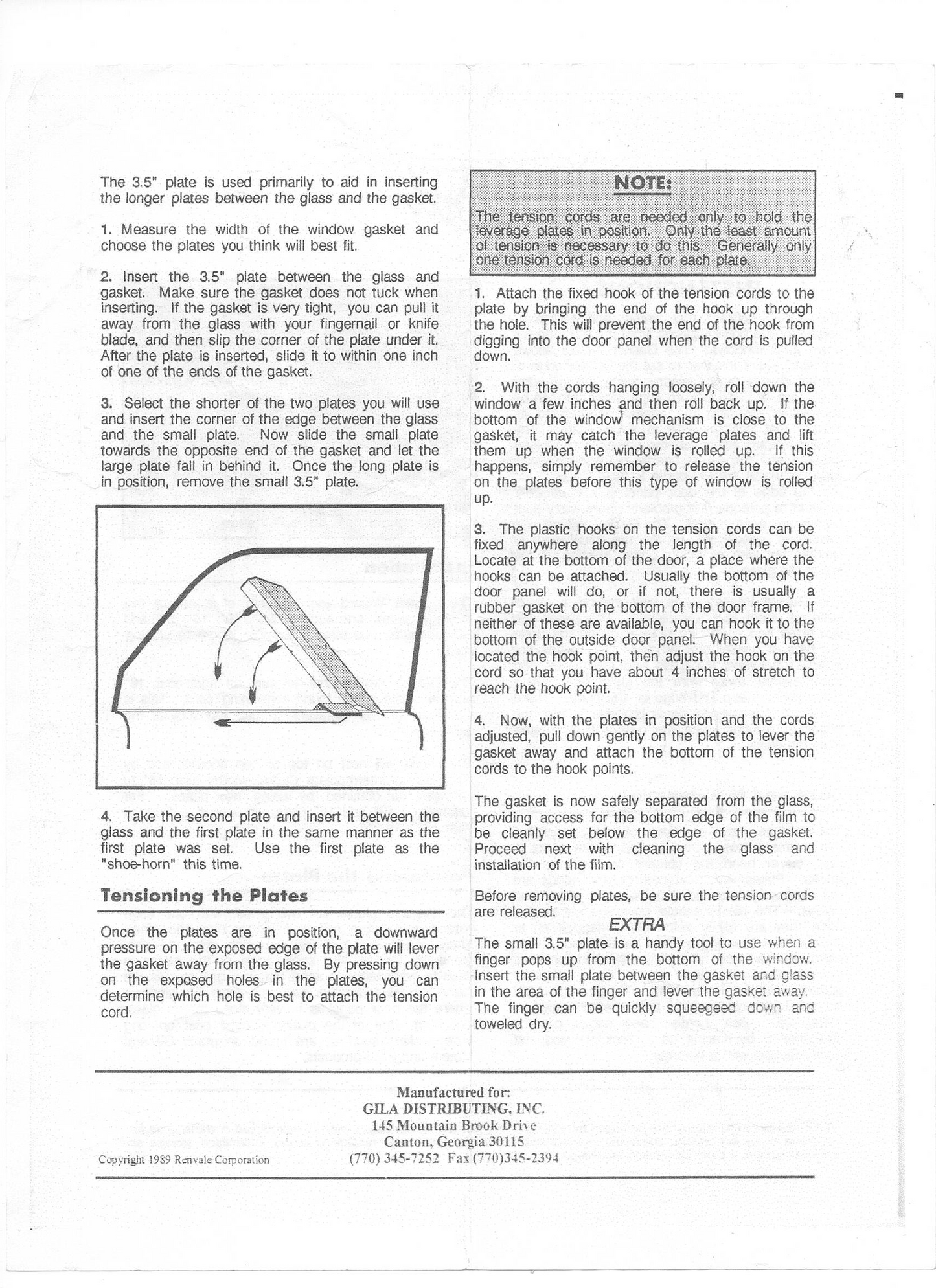 Gasket Wizard-2 Film Loading Tool