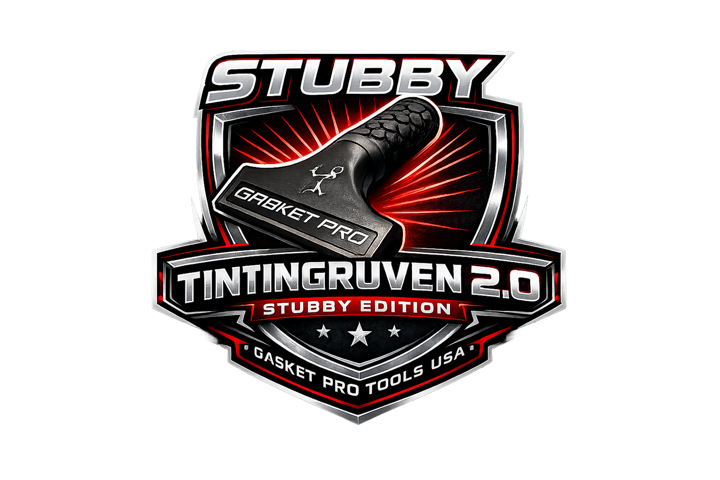 Squeegee Handle The Stubby (5" Compact Powerhouse)