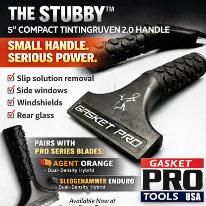 Squeegee Handle The Stubby (5" Compact Powerhouse)
