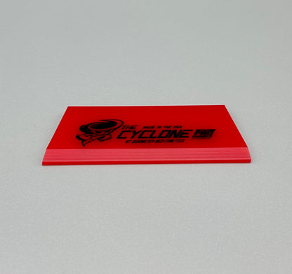 5” Cyclone Squeegee Blade - 87 Durometer Medium/Firm for Backglass & Windshield Tinting