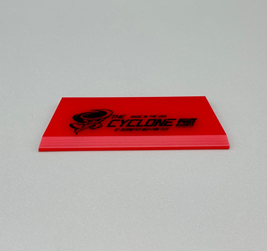 5” Cyclone Squeegee Blade - 87 Durometer Medium/Firm for Backglass & Windshield Tinting