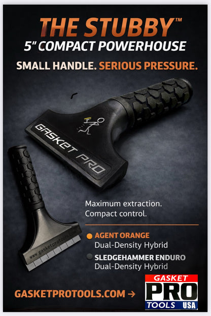 Squeegee Handle The Stubby (5" Compact Powerhouse)