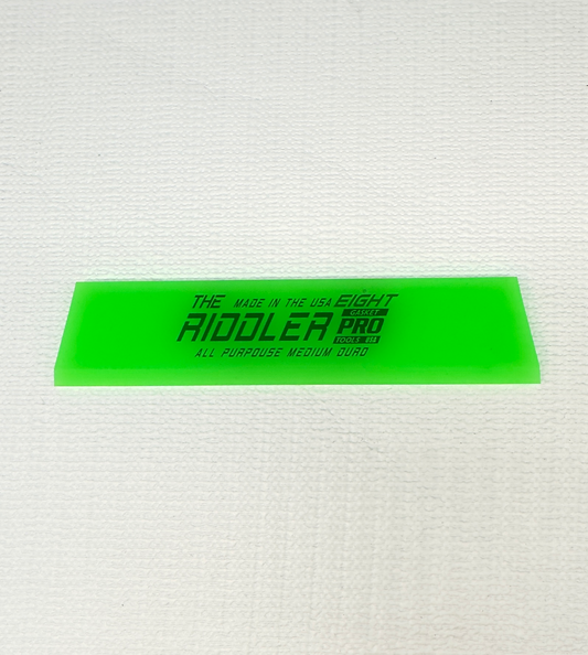 8” Inch Riddler Squeegee Blade - All Purpose Blade