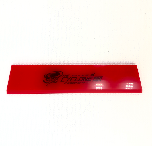 8”  Cyclone Squeegee Blade - 87D Backglass/Windshield Blade