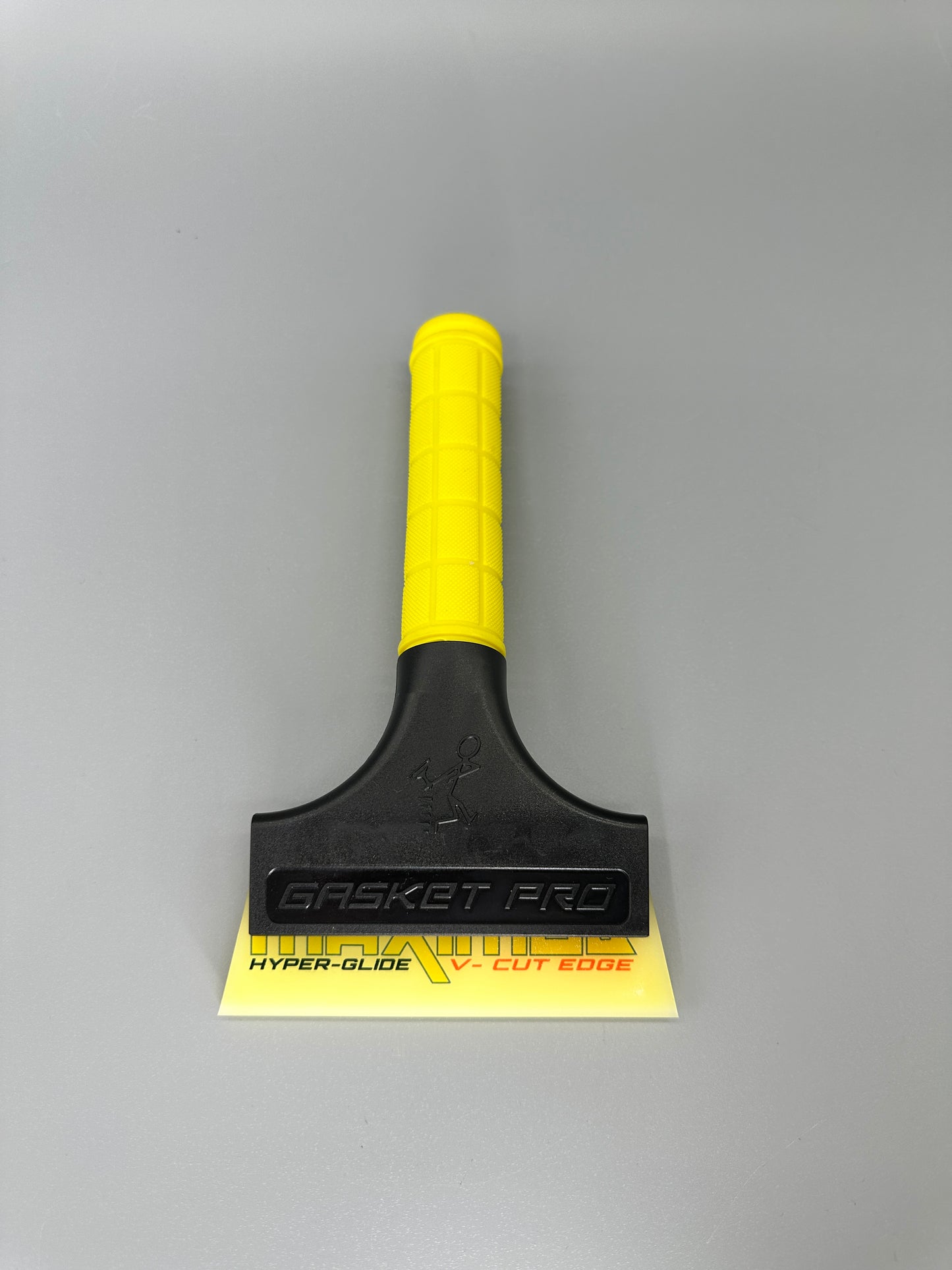 5”  MAXIMUZ   CROPPED "V" CUT  Dual Density  HYBRID 85/93 Durometer HyperFlex Squeegee Blade