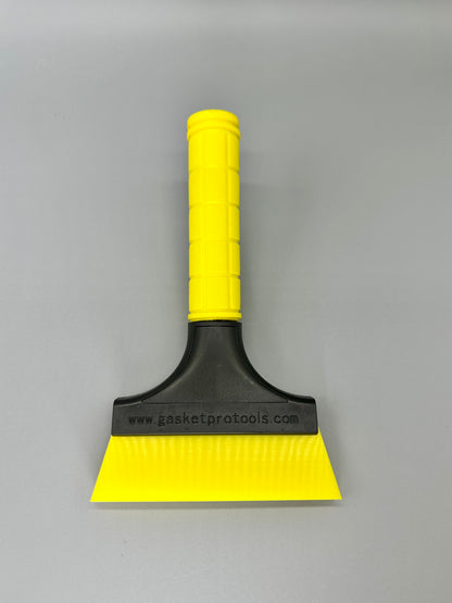5”  MAXIMUZ   CROPPED "V" CUT  Dual Density  HYBRID 85/93 Durometer HyperFlex Squeegee Blade