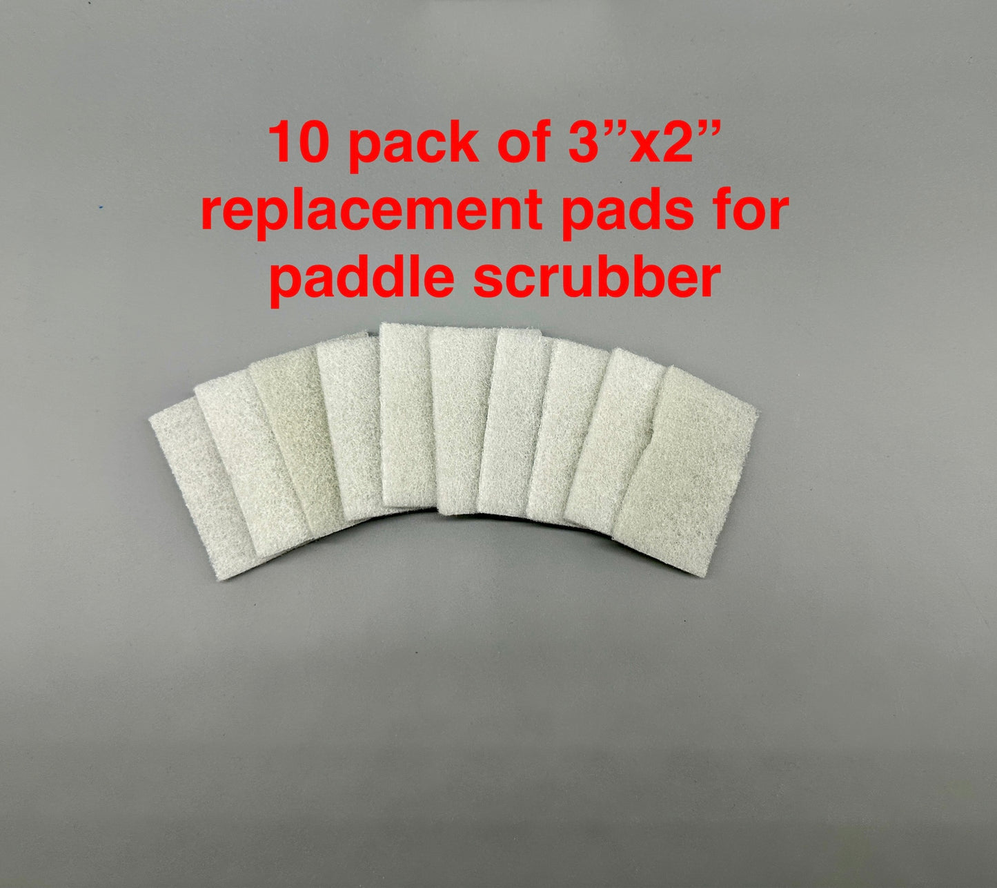 Replacement Pads for Scrubber (10 pack)