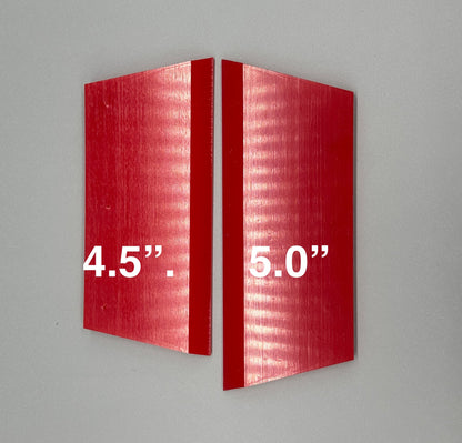 Red Standard Crop Cut Blade(80 Durometer)