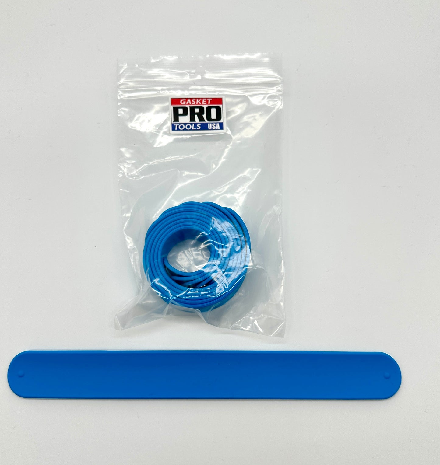 Blue Silicon Roll Straps (5 Pack)