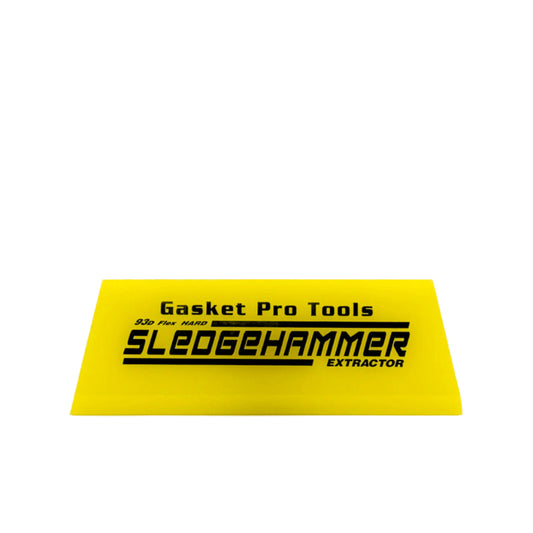 Sledgehammer 5-inch crop cut squeegee blade 93 durometer for maximum slip extraction, streak-free performance, fits most standard handles