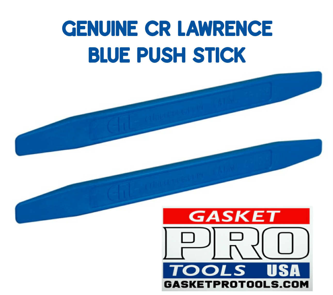 8" Push Stick Blue Bone Tool CRL Brand