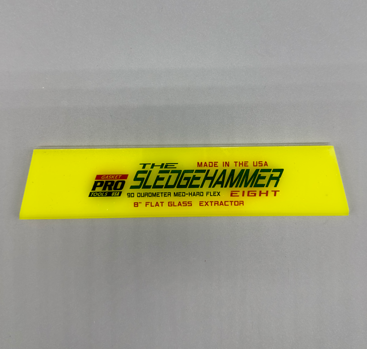 8” Sledgehammer Squeegee Blade – 93 Durometer Firm for Window Tinting